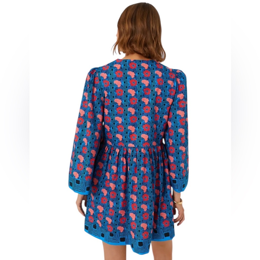 NEW Tuckernuck Izzy Dress - Retro Floral. M. NWT. - Picture 3 of 9